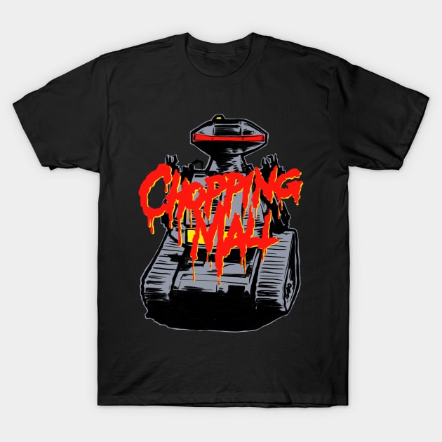 Chopping Mall Tribute T-Shirt by scottogara